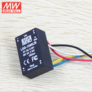 MEAN WELL DC DC Converter con cable 1500mA LED driver LDD-1500LW